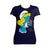 The Smurfs Smurfette Character Flowers Official Women's T-shirt ()