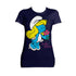 The Smurfs Smurfette Character Flowers Official Women's T-shirt ()