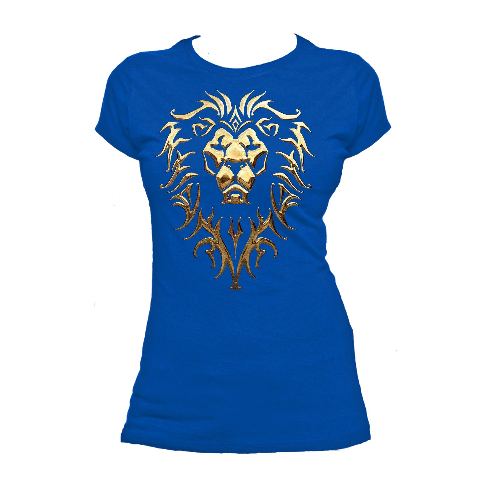 Warcraft Alliance Logo Metallic Official Women's T-shirt ()