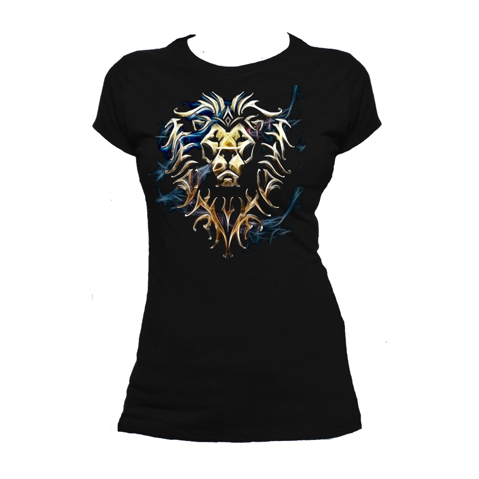 Warcraft Alliance Logo Saturated Official Women's T-shirt ()
