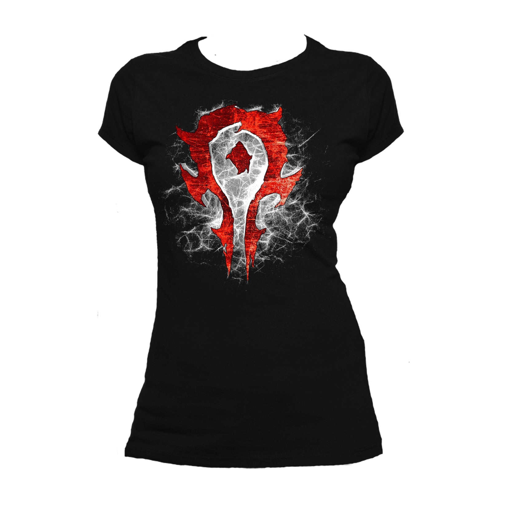 Warcraft Horde Logo Burst Official Women's T-shirt ()