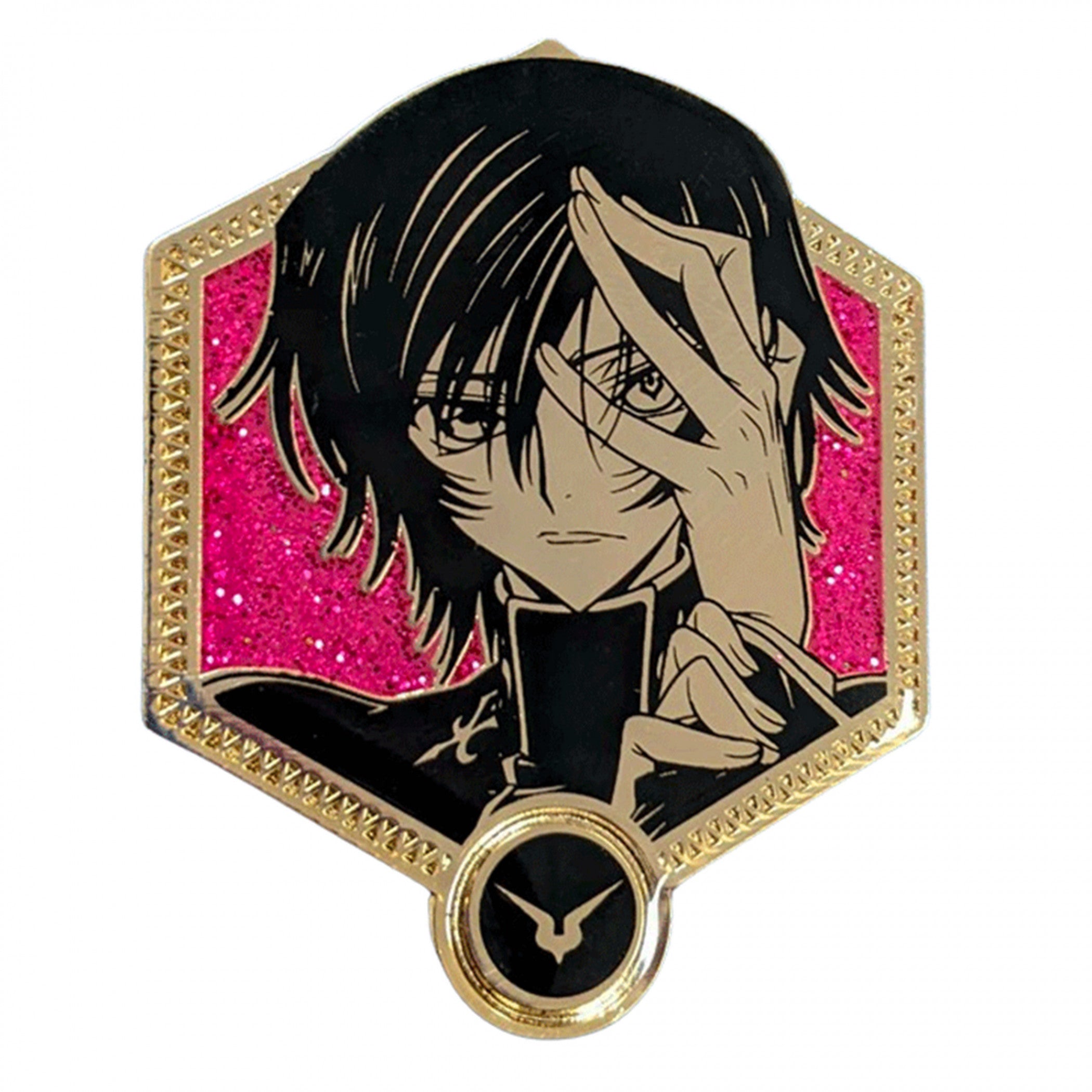 Code Geass Lelouch vi Britannia Gold Series Limited Edition Enamel Pin