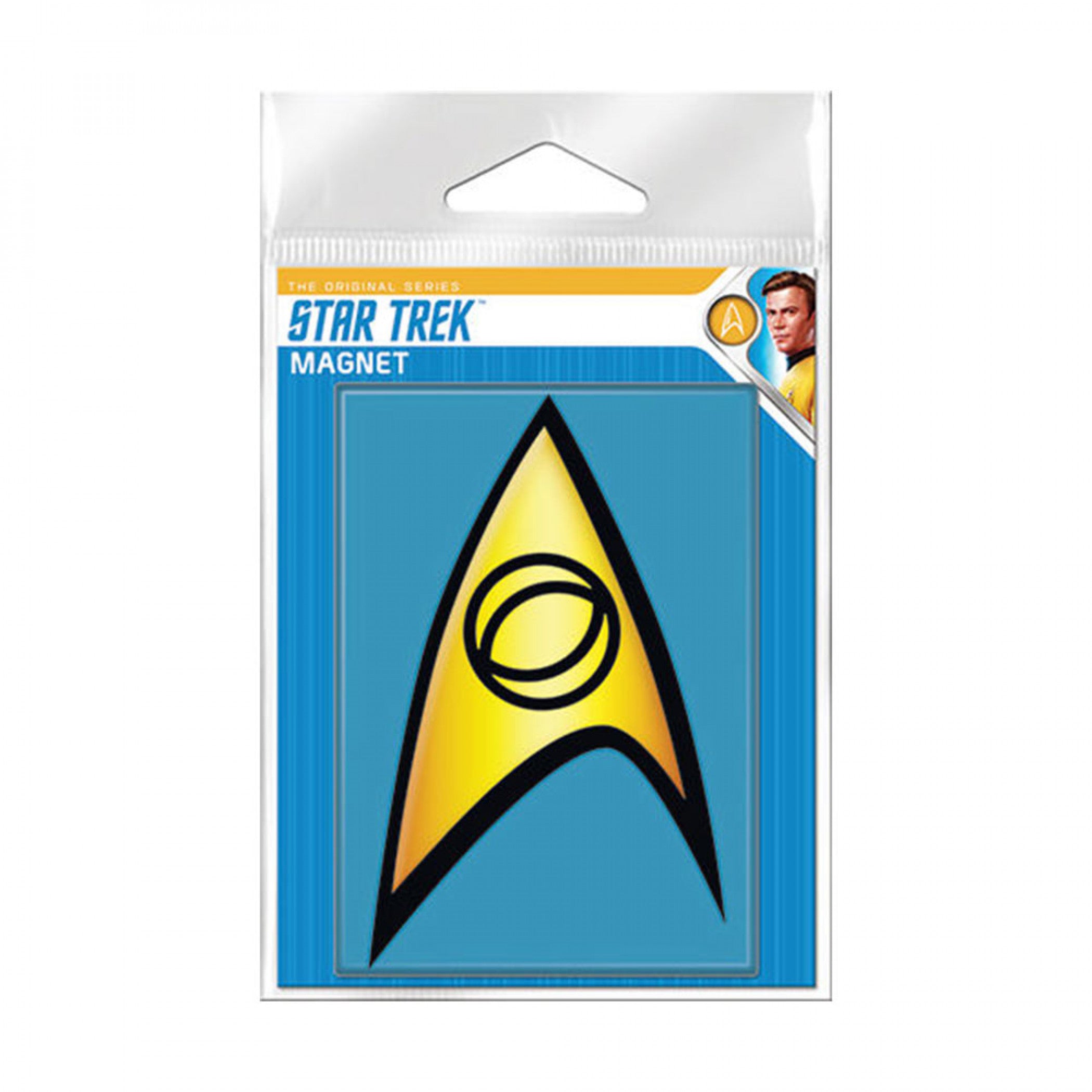 Star Trek Starfleet Science Badge Carded Magnet
