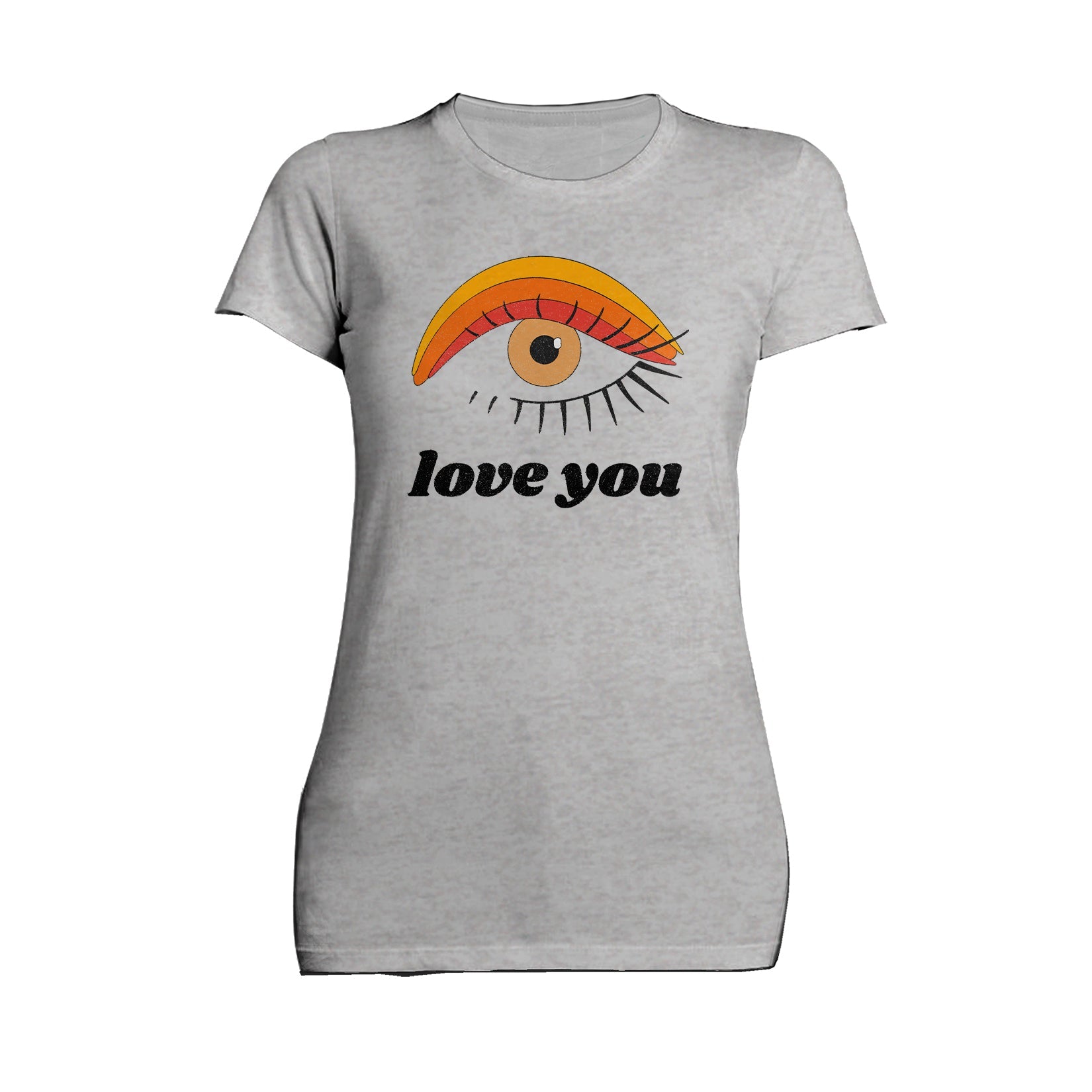 Vintage Valentine Eye Love You Women's T-shirt