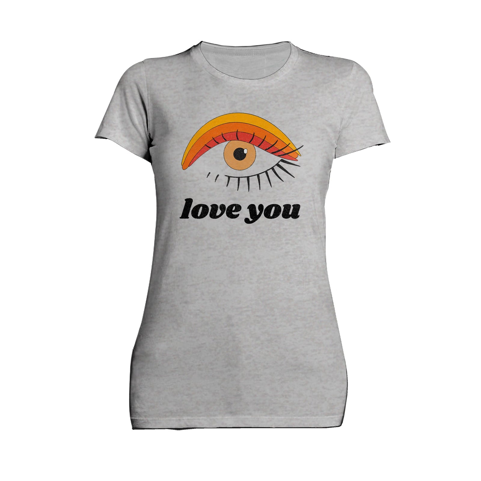 Vintage Valentine Eye Love You Women's T-shirt