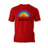 Vintage Valentine Rainbow Be Mine Men's T-shirt