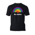 Vintage Valentine Rainbow Be Mine Men's T-shirt