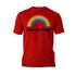 Vintage Valentine Rainbow Love Is Love Men's T-shirt