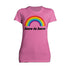 Vintage Valentine Rainbow Love Is Love Women's T-shirt