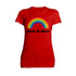 Vintage Valentine Rainbow Love Is Love Women's T-shirt