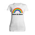 Vintage Valentine Rainbow Love Is Love Women's T-shirt