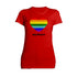 Vintage Valentine Rainbow My Heart Women's T-shirt