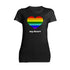 Vintage Valentine Rainbow My Heart Women's T-shirt