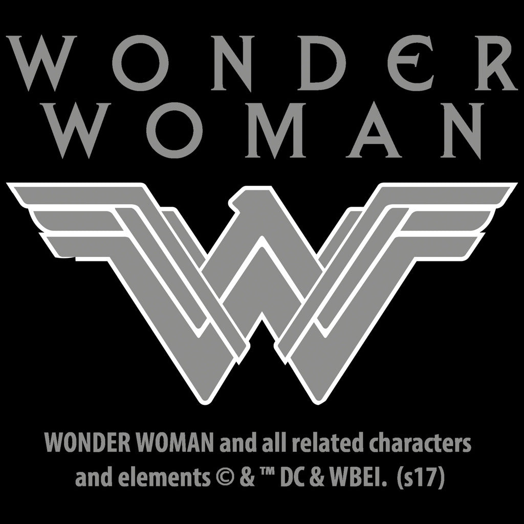 DC Wonder Woman Logo Fight Peace Official Women's T-shirt ()