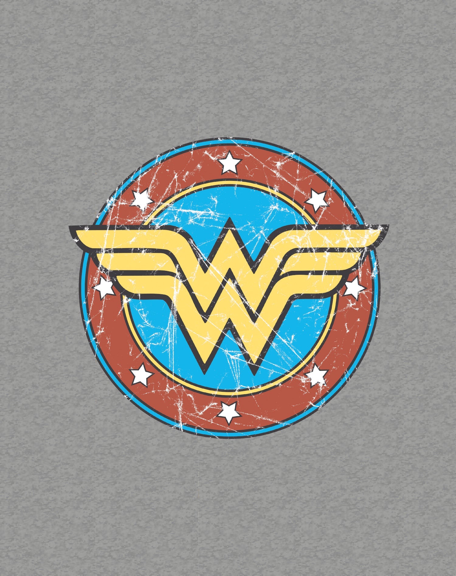DC Comics Wonder Woman Logo Circle Dist Official Sweatshirt