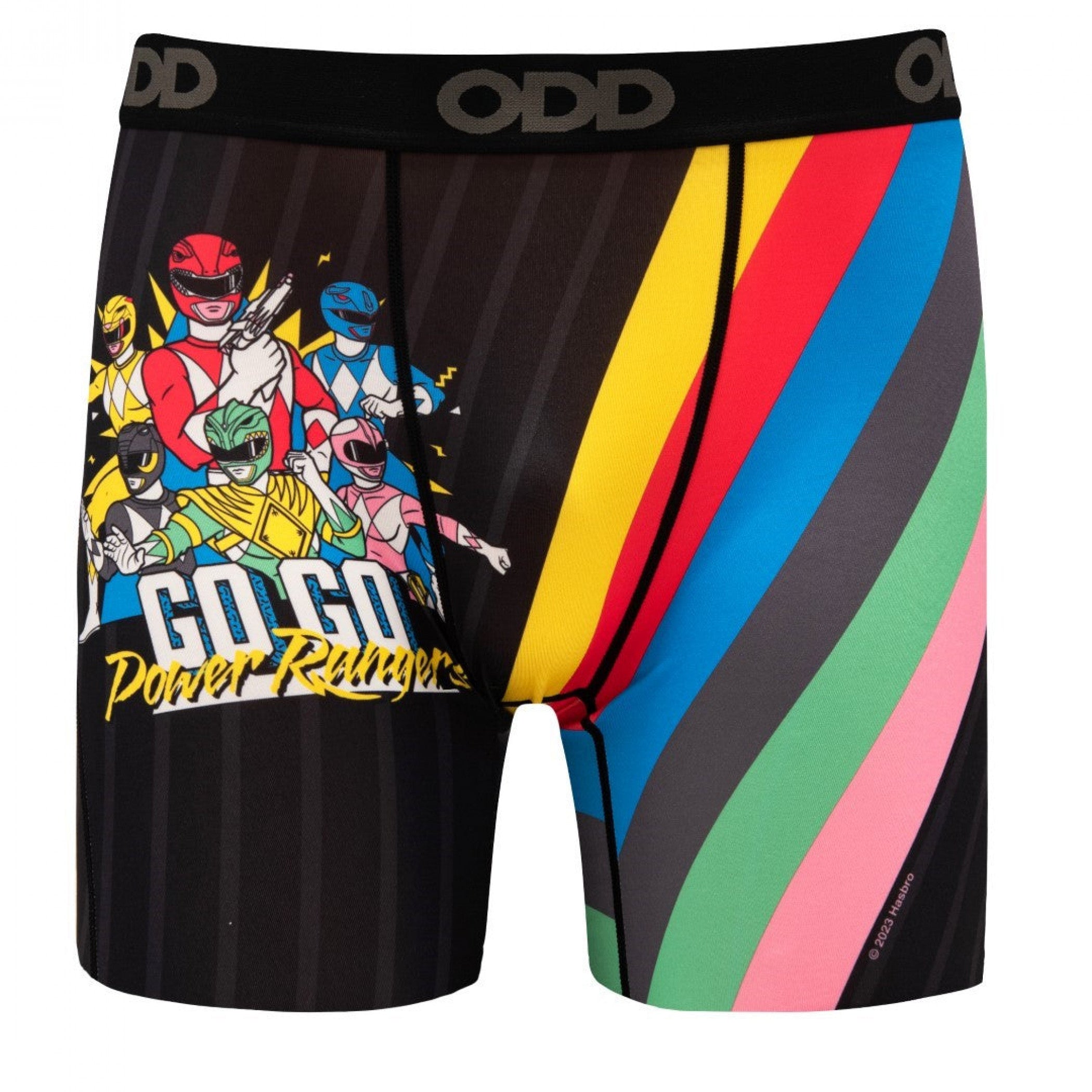 Go Go Power Rangers Rainbow Men's Boxer Briefs