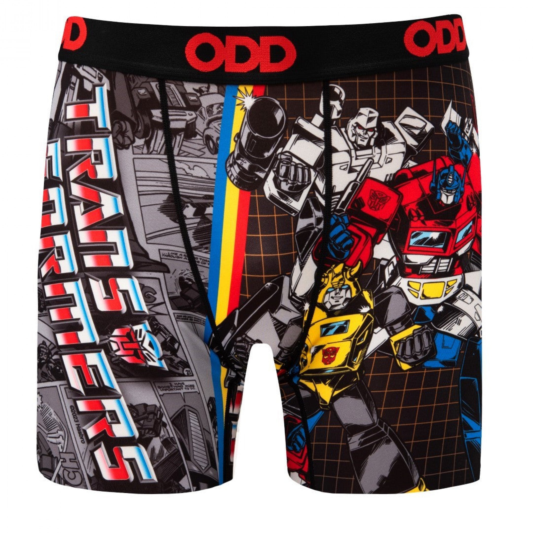 Transformers Action Comic Print Men's Boxer Briefs