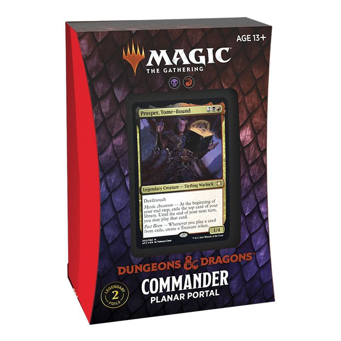 Magic The Gathering Adventures In The Forgotten Realms Commander Deck Planar Portal