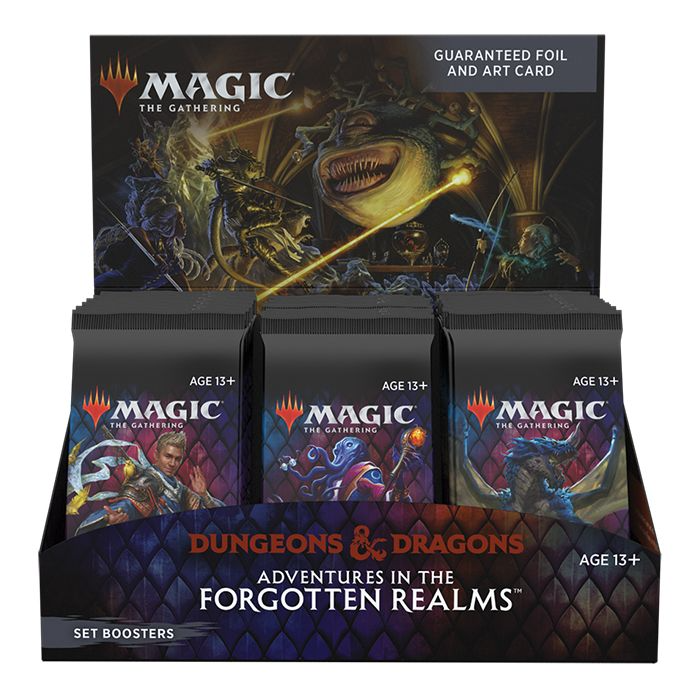 Magic The Gathering Adventures In The Forgotten Realms Set Booster Box