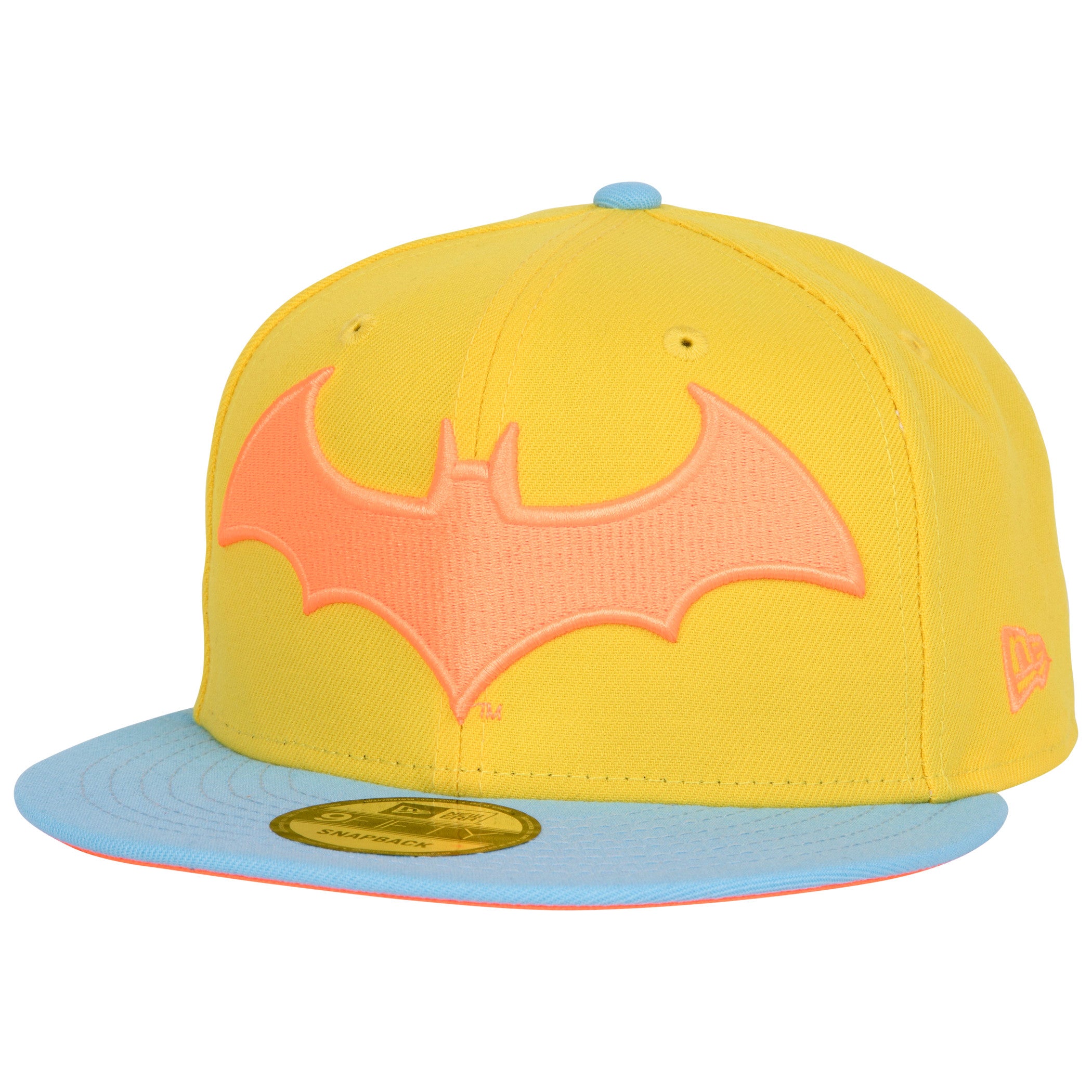 Batman Logo Neon New Era 9Fifty Adjustable Hat