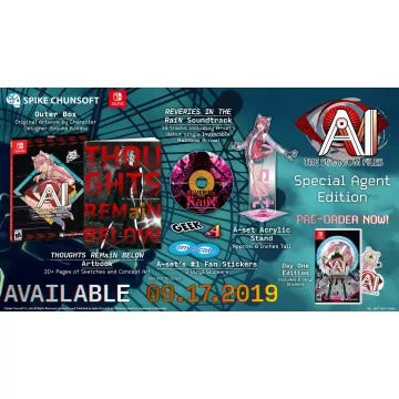 AI: The Somnium Files [Special Agent Collection] Nintendo Switch