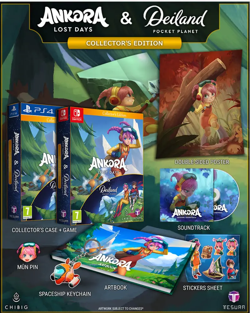 Ankora: Lost Days & Deiland: Pocket Planet [Collector's Edition] NINTENDO SWITCH