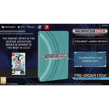 Anonymous;Code [Steelbook Launch Edition] NINTENDO SWITCH