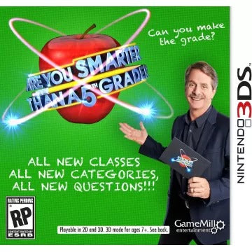 Are You Smarter Than A 5th Grader? Nintendo 3DS