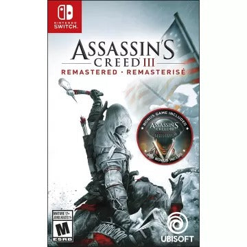 Assassin's Creed III Remastered Nintendo Switch