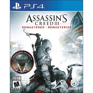 Assassin's Creed III Remastered (Spanish Cover) PlayStation 4