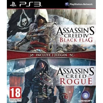 Assassin's Creed IV: Black Flag and Assassin's Creed: Rogue Double Pack PlayStation 3