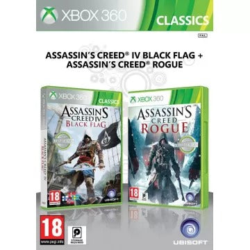 Assassin's Creed IV: Black Flag and Assassin's Creed: Rogue Double Pack Xbox 360