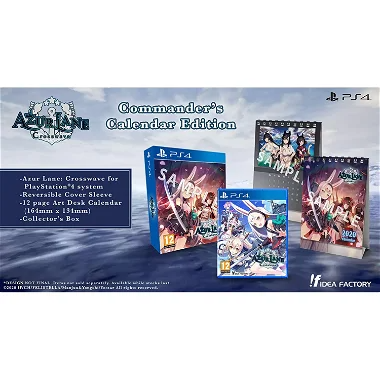 Azur Lane: Crosswave [Commander's Calendar Edition] PlayStation 4