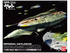 Space Battleship Yamato 2199 1/1000 IMPERIAL GATLANTIS NAZCA CLASS ASTRO STRIKE CARRIER KISKA