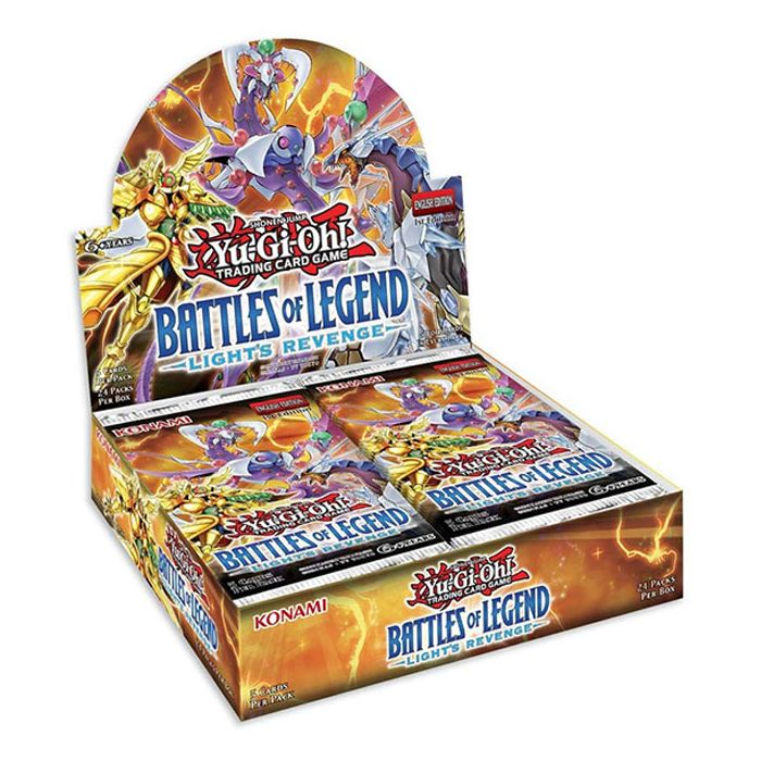 Yu-Gi-Oh! Battles Of Legend Light's Revenge Booster Box 24 Packs