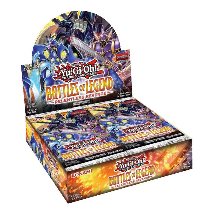 Yu-Gi-Oh! Battles Of Legend Relentless Revenge Booster Box 24 Packs