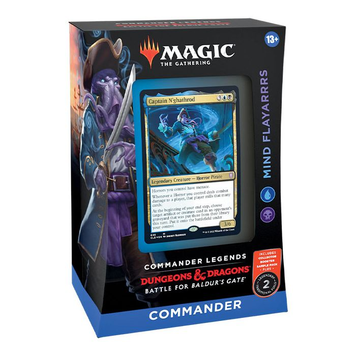Magic The Gathering Commander Legends Battle For Baldur's Gate Commander Deck Mind Flayarrrs