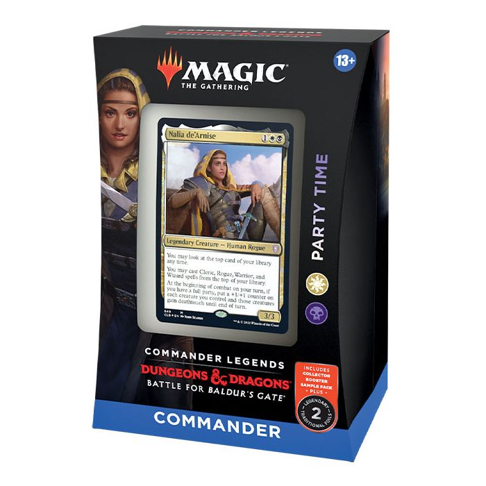 Magic The Gathering Commander Legends Battle For Baldur's Gate Commander Deck Party Time