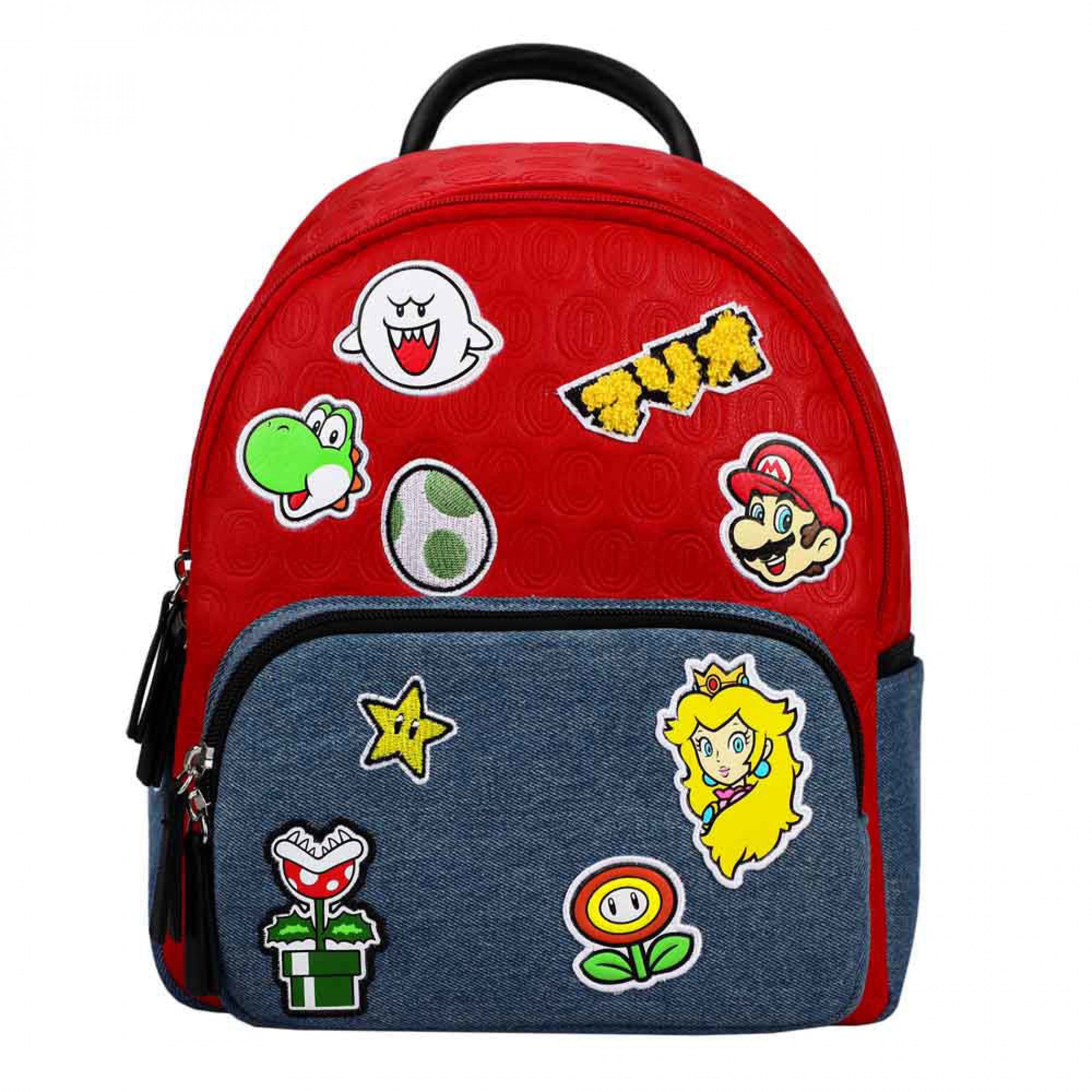 Super Mario Bros. Patch Collage 12" Backpack