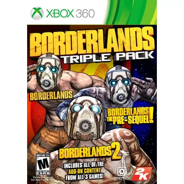 Borderlands Triple Pack Xbox 360