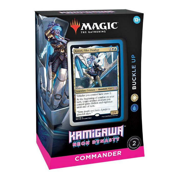 Magic The Gathering Kamigawa Neon Dynasty Commander Deck Buckle Up