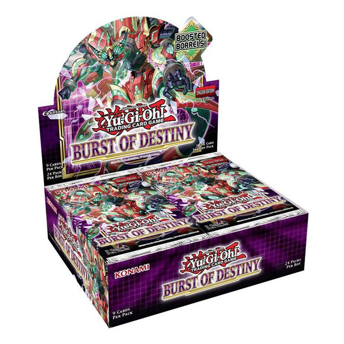 Yu-Gi-Oh! Burst Of Destiny Booster Box 24 Packs