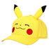 Pokemon Pikachu Smiles Snapback Hat with Ears