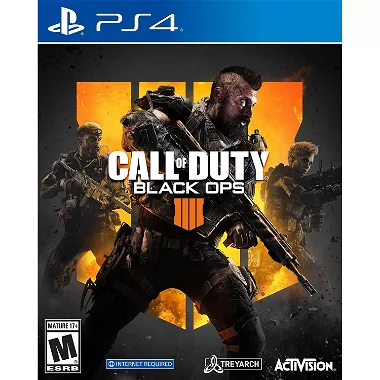 Call of Duty: Black Ops 4 (Spanish Cover) PlayStation 4