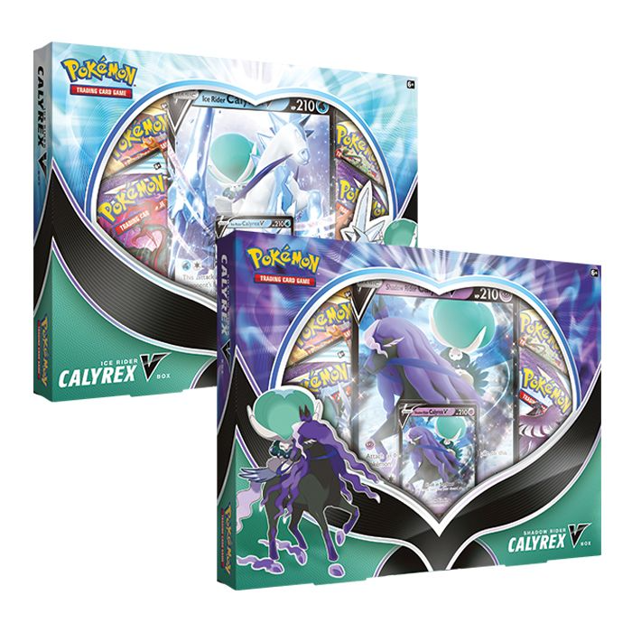 Pokemon Ice Rider & Shadow Rider Calyrex V Box
