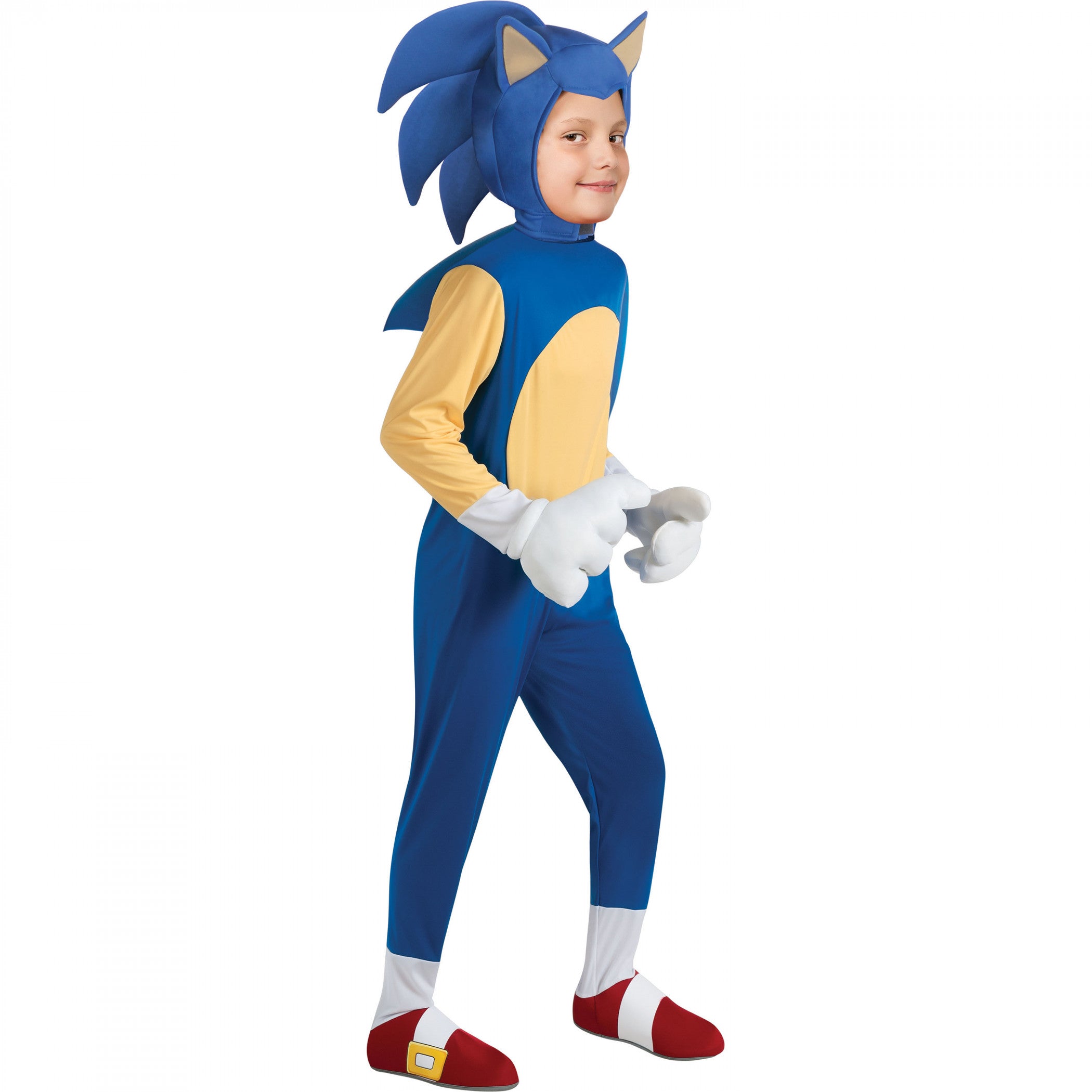 Sonic The Hedgehog Full Body Deluxe Kid's Costume