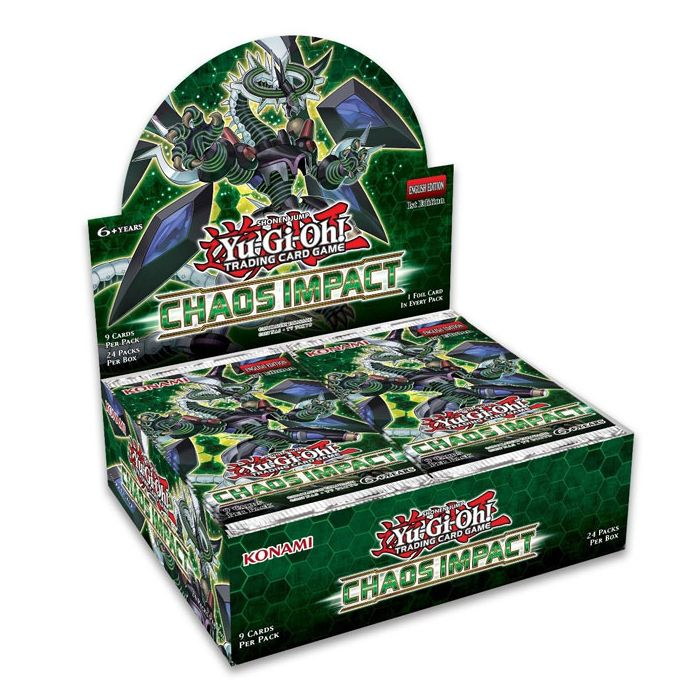 Yu-Gi-Oh! Chaos Impact Booster Box 24 Packs