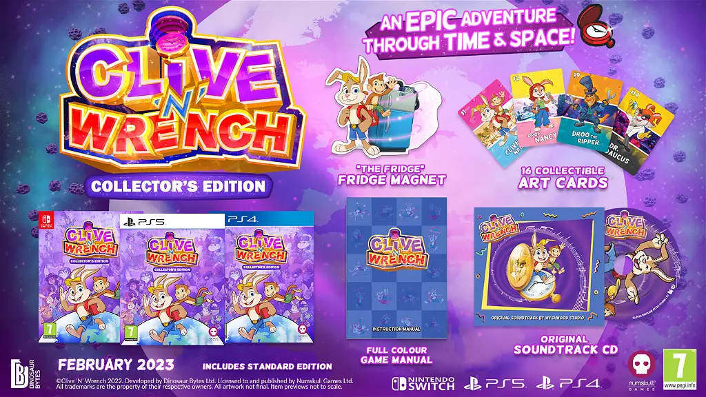 Clive 'N' Wrench [Collector's Edition] PLAYSTATION 4