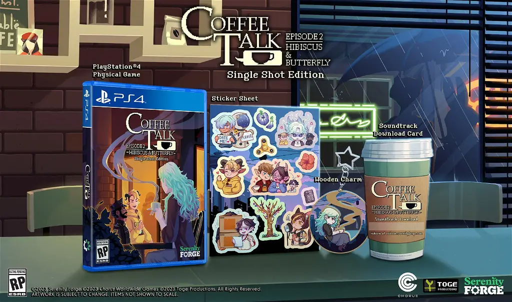 Coffee Talk Episode 2: Hibiscus & Butterfly [Single Shot Edition] PLAYSTATION 4