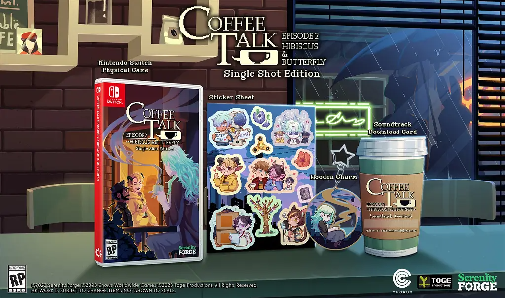 Coffee Talk Episode 2: Hibiscus & Butterfly [Single Shot Edition] NINTENDO SWITCH
